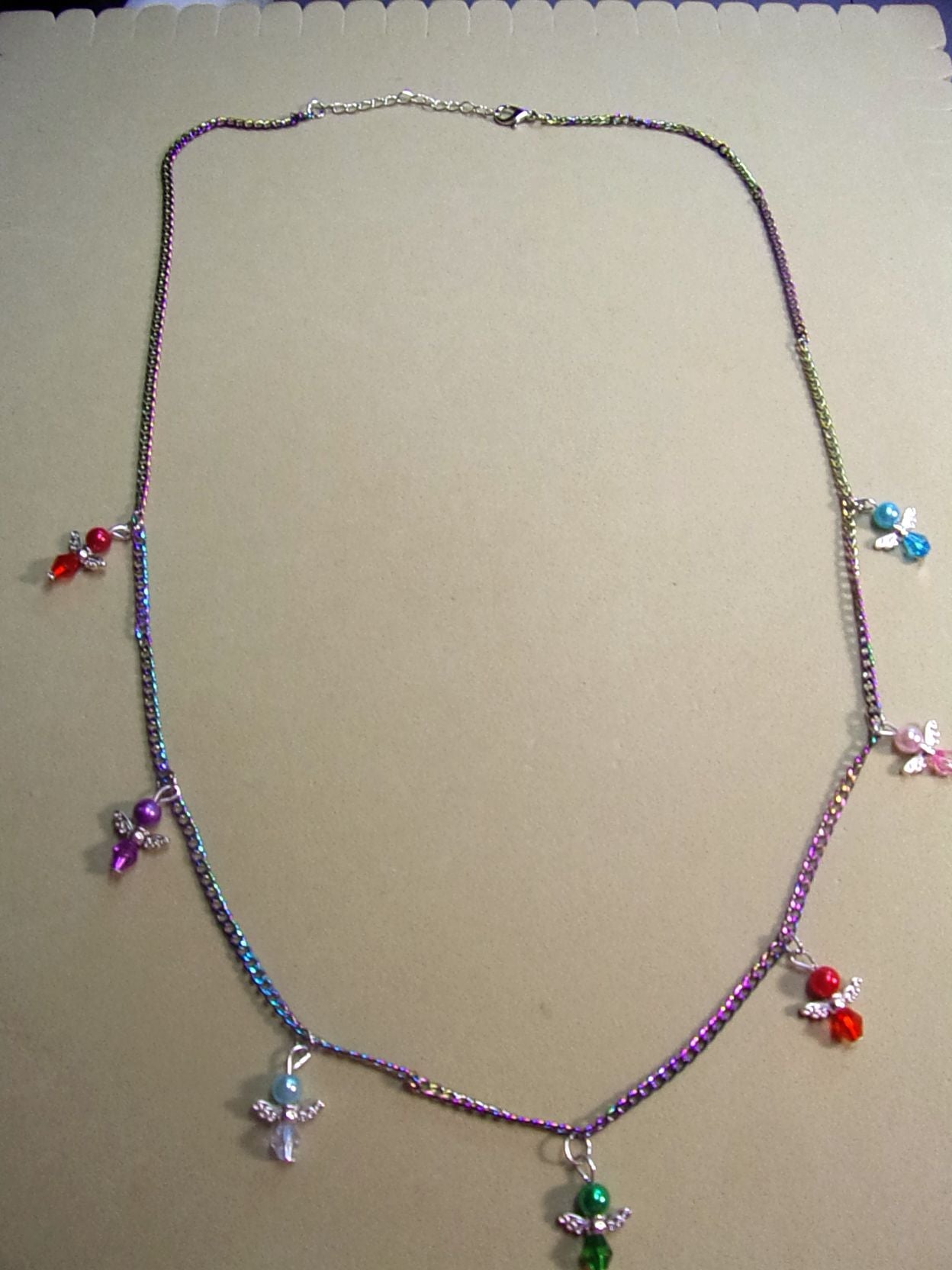 Angel Birthstone necklace