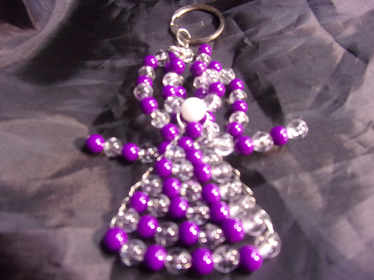 4" angel key chain