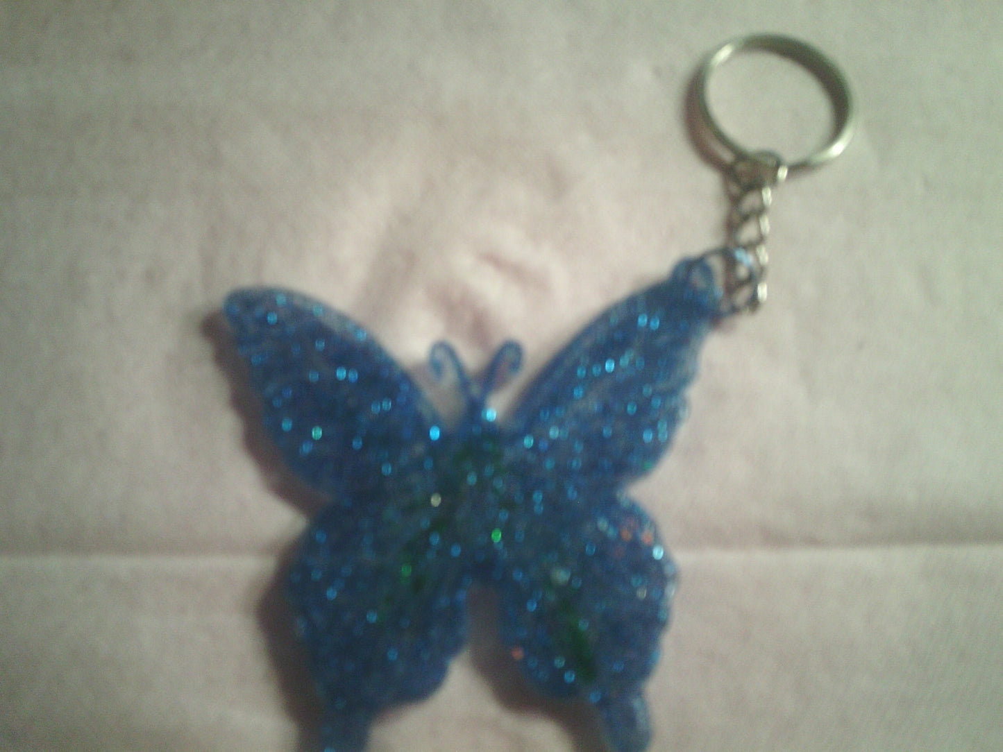 key chain's made with resin