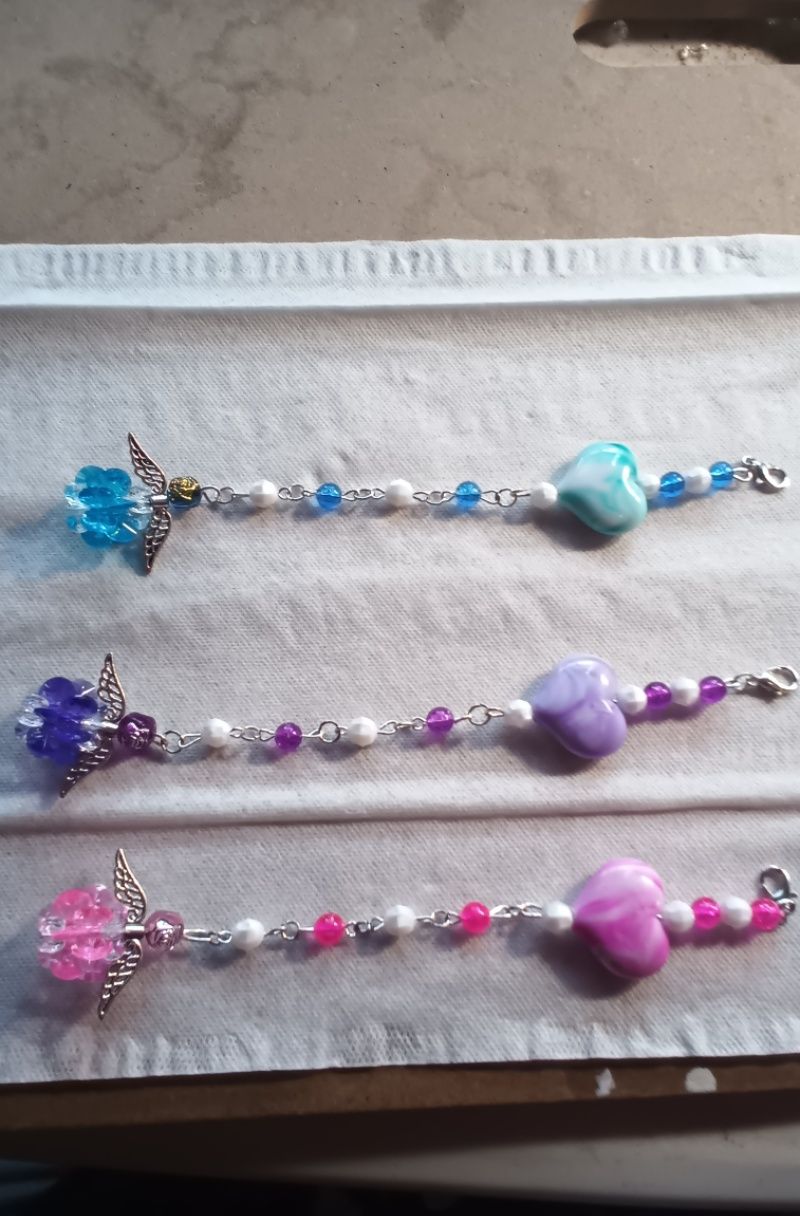 Angel/Heart dangle