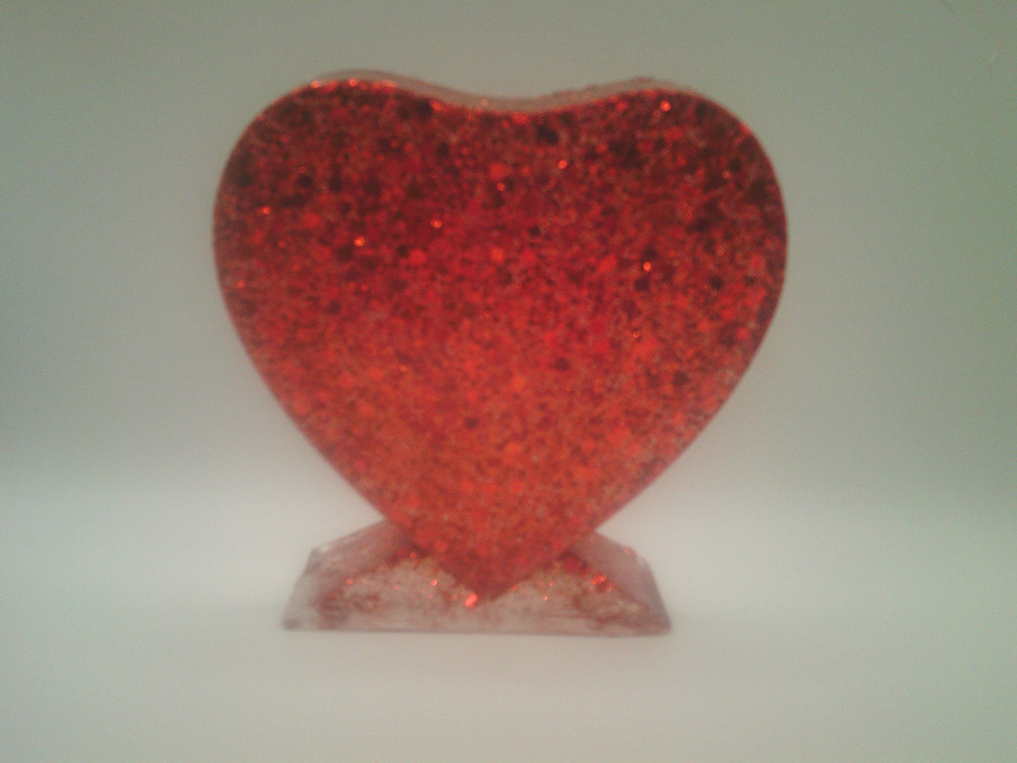 5 inch Resin Heart w/out picture