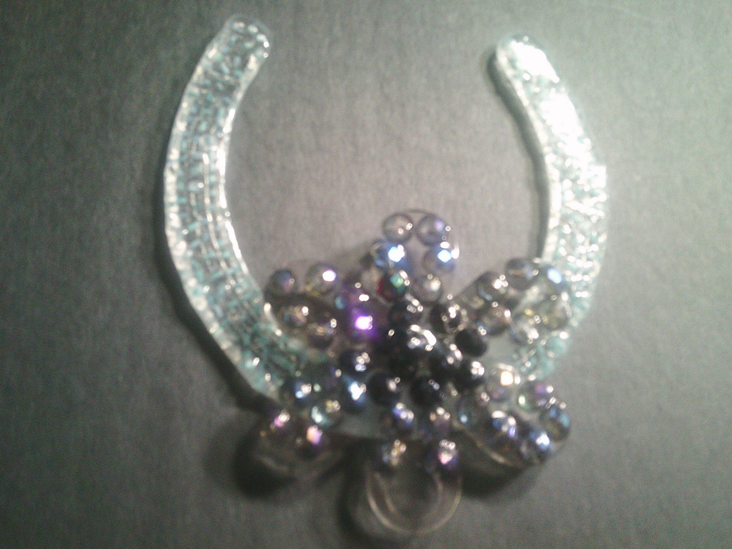 Resin Horseshoe with decorative front