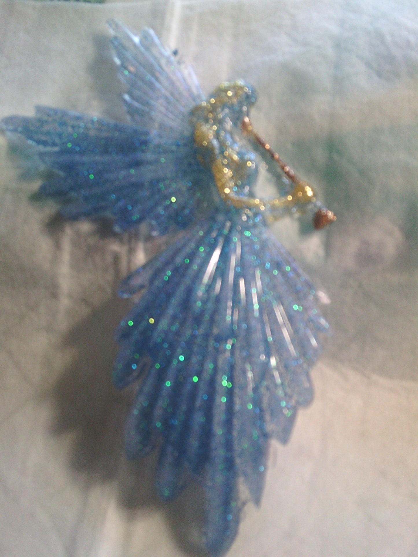 angel ornament 7x2