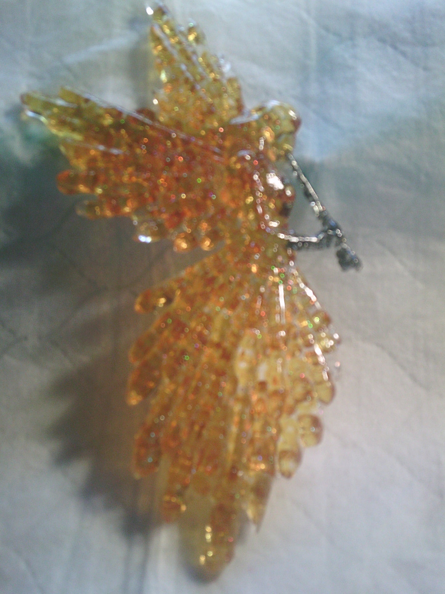 angel ornament 7x2