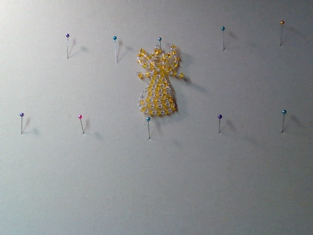 "4 inch tall Angel Sun catcher