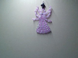 Birthstone 4 inch h Angel at the foot of the cross