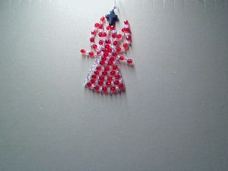 Birthstone 4 inch h Angel at the foot of the cross
