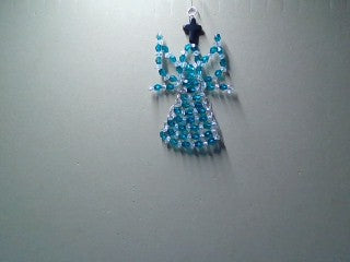 Birthstone 4 inch h Angel at the foot of the cross