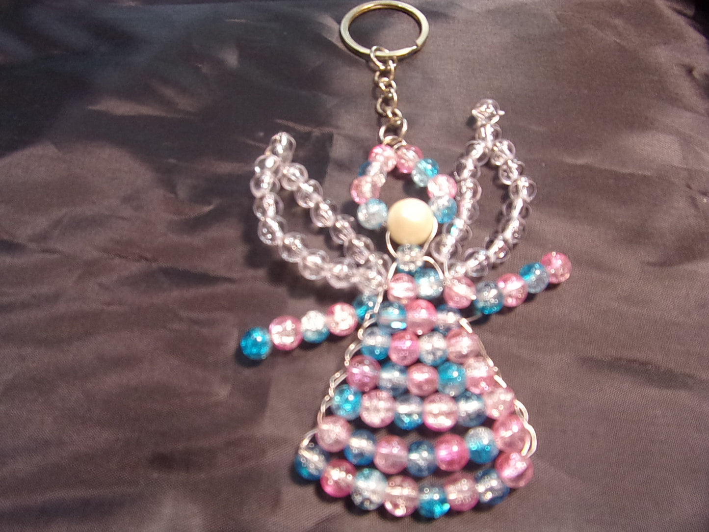 4" angel key chain