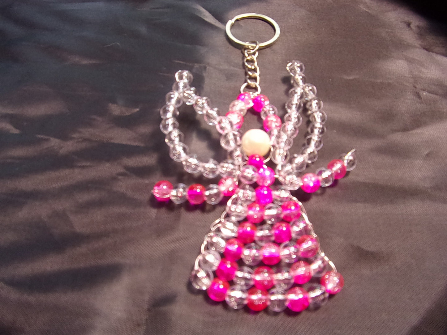 4" angel key chain