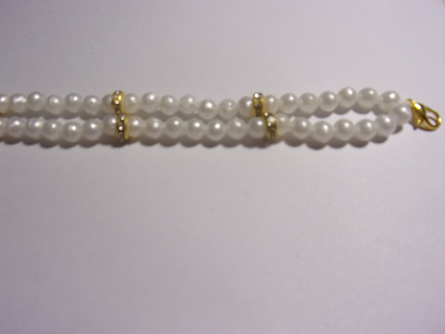 2 stranded beaded bracelet