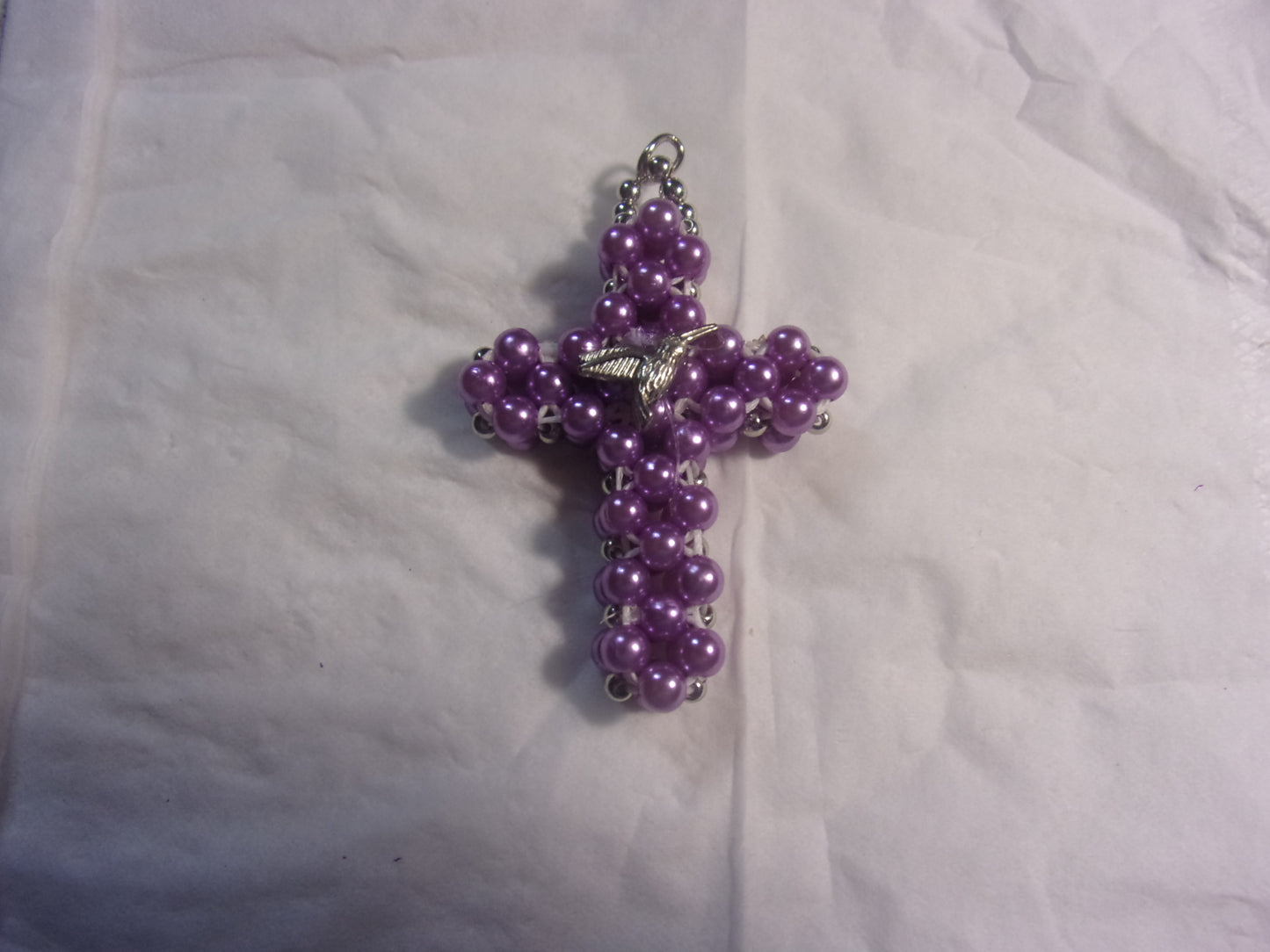 Beaded Christmas tree ornaments
