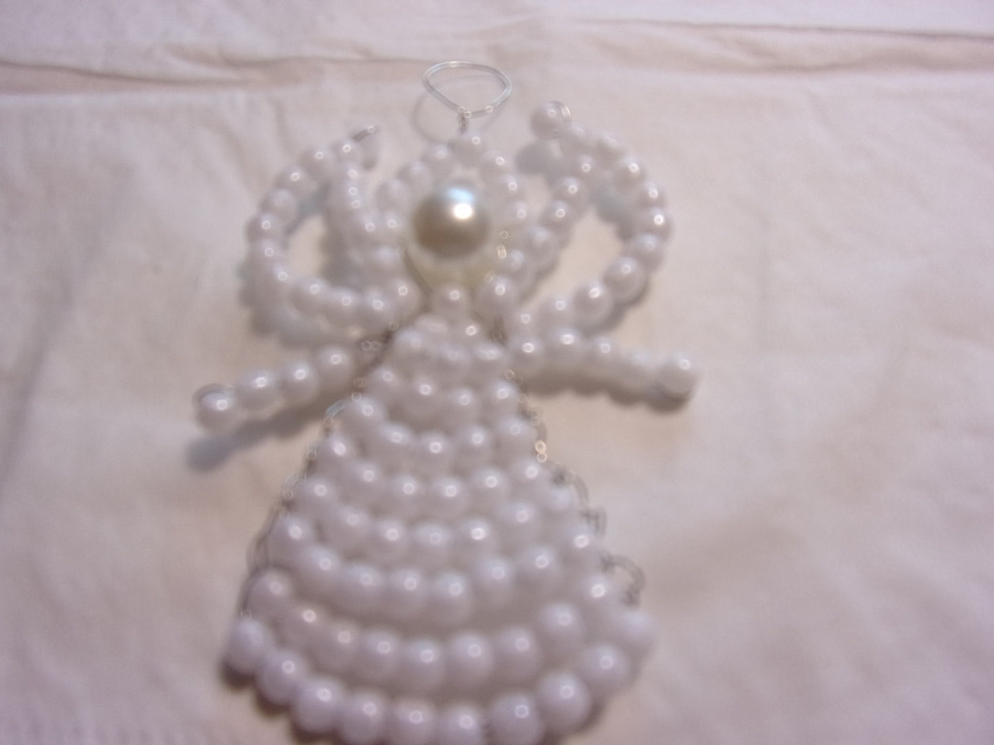 Beaded Christmas tree ornaments