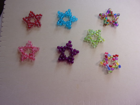 Christmas Star ornaments handmade