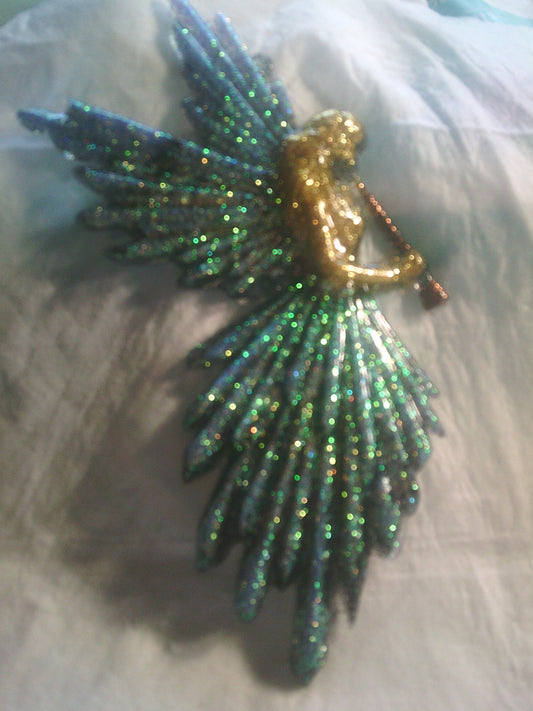 angel ornament 7x2