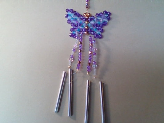 Handmade Butterfly windchime