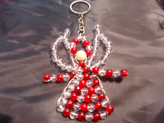 4" angel key chain